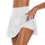 Women Sport Athletic Skirted Yoga Shorts